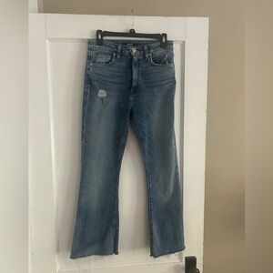 Hudson Jeans Classic Blue Straight Leg Denim